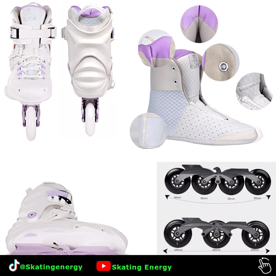 سكيت X7D (أبيض)