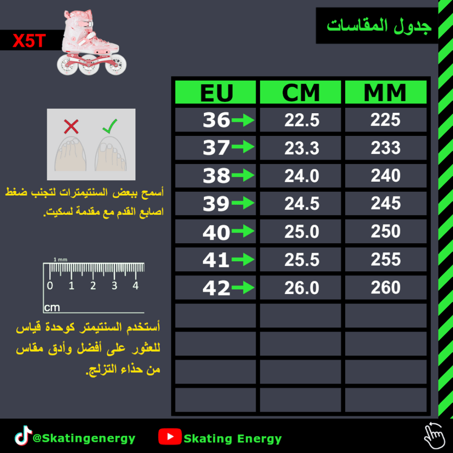 سكيت X5T ريث (وردي)