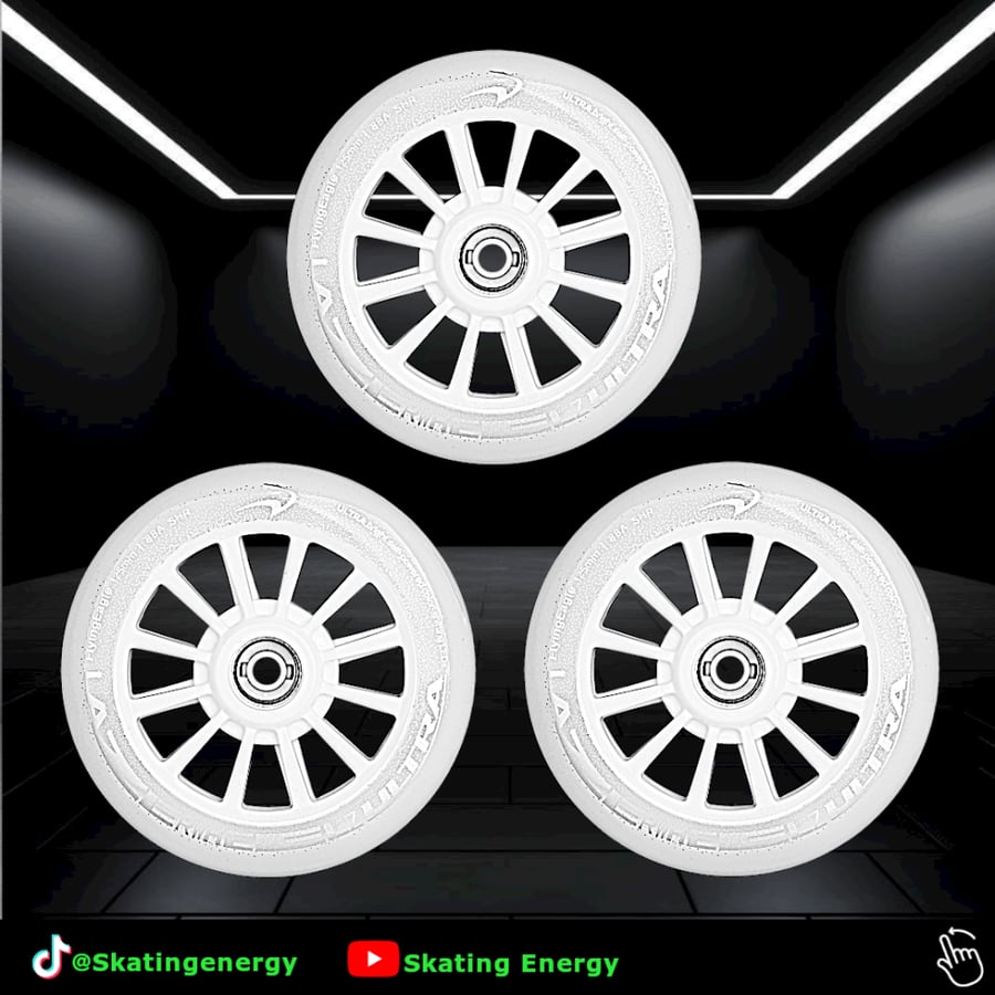 كفرات ليزر الترا (مضيئة-أبيض) 125mm