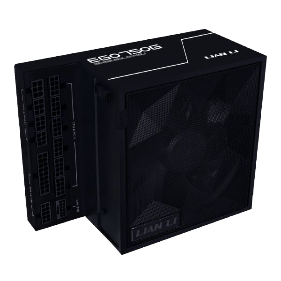 مزود طاقة ليان لي EDGE GOLD 850 للألعاب بقدرة 850 واط بشهادة 80+ Gold Fully Modular بمعيار ATX 3.1 - أسود