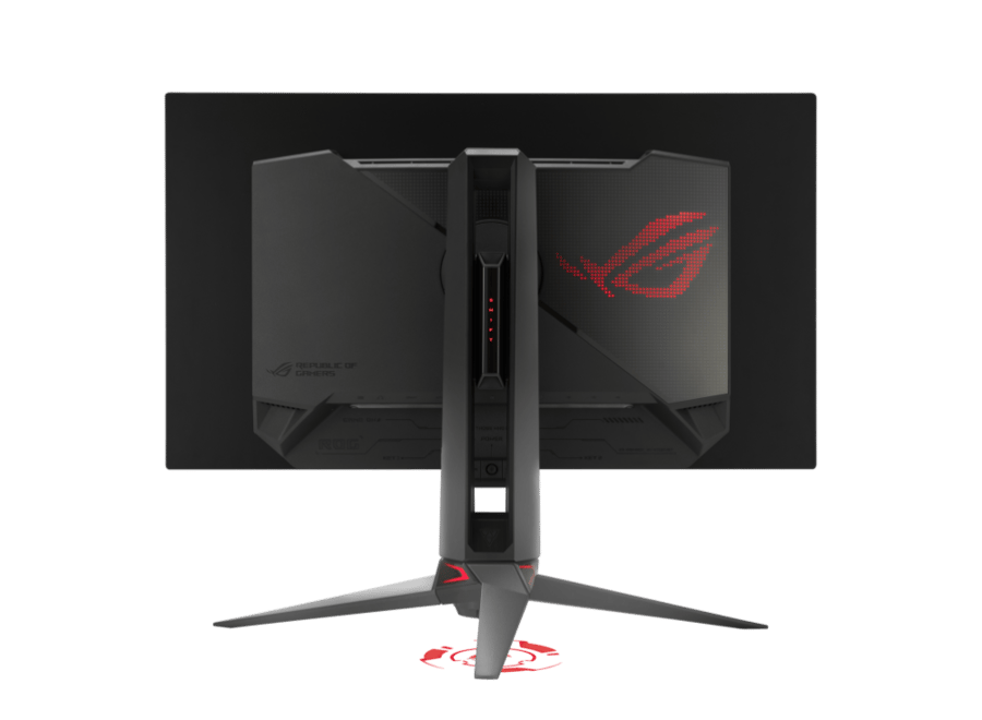 شاشة ألعاب أسوس روج سويفت OLED PG27AQDM مقاس 27 بوصة، دقة 2K، بتردد 240Hz وزمن استجابة 0.03 مللي ثانية، تدعم تقنية G-Sync - اسود