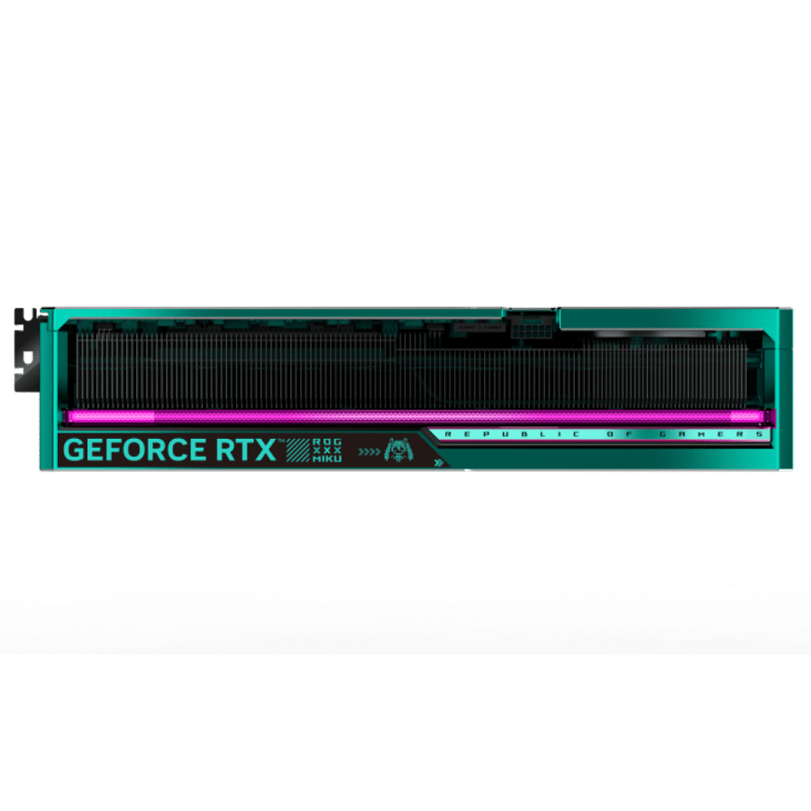 جانب ASUS ROG Astral GeForce RTX 5080 OC إصدار Hatsune Miku