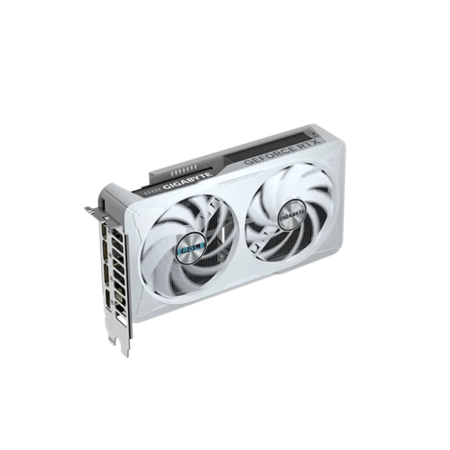 جيجابايت كرت شاشة للألعاب جيفورس RTX™ 5060 EAGLE OC ICE، ذاكرة 8 جيجابايت GDDR7 - أبيض