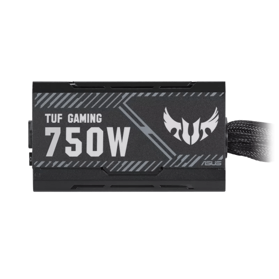 مزود طاقة أسوس TUF Gaming 750B بقدرة 750 واط، بكفاءة 80 Plus Bronze وتقنية 0dB - اسود