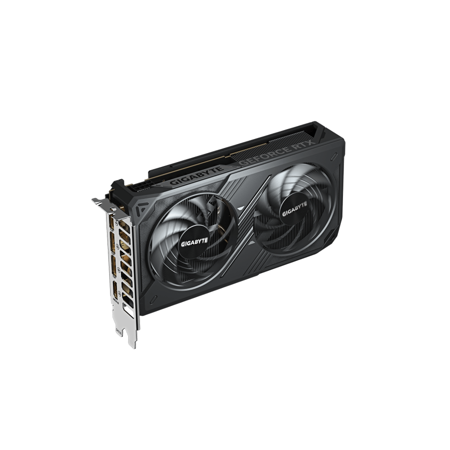 جيجابايت كرت شاشة للألعاب جيفورس RTX™ 5060 WINDFORCE MAX OC، ذاكرة 8 جيجابايت GDDR7 - أسود
