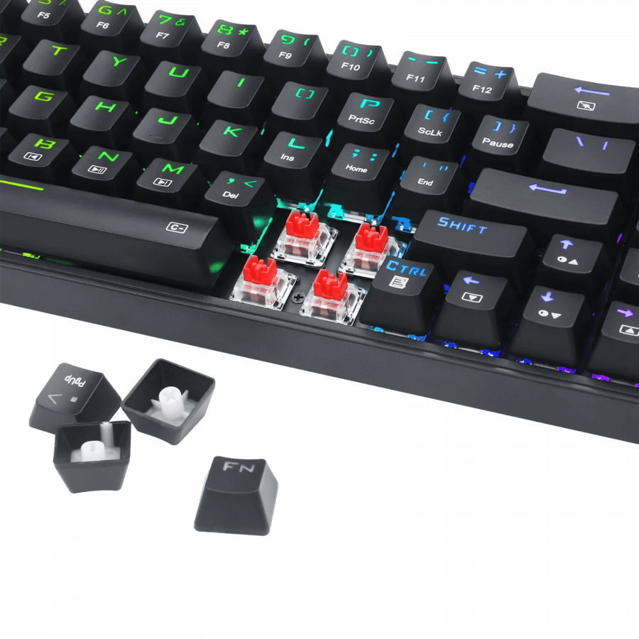 ريد دراجون K628 Pollux 75%  كيبورد قيمنق سلكي RGB