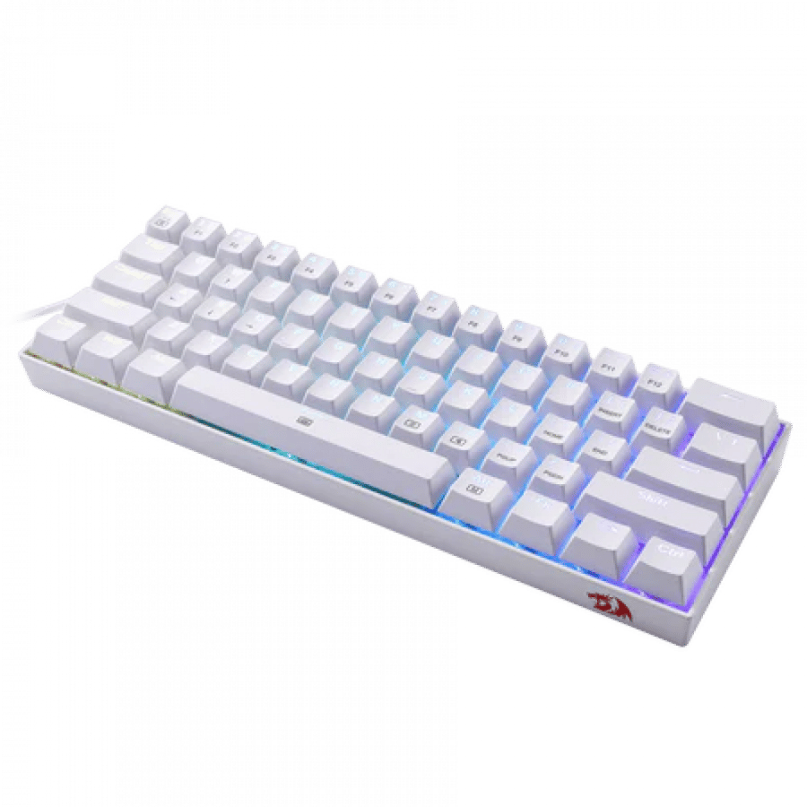 ريد دراجون K630 DragonBorn كيبورد قيمنق ميكانيكي سلكي RGB - أبيض