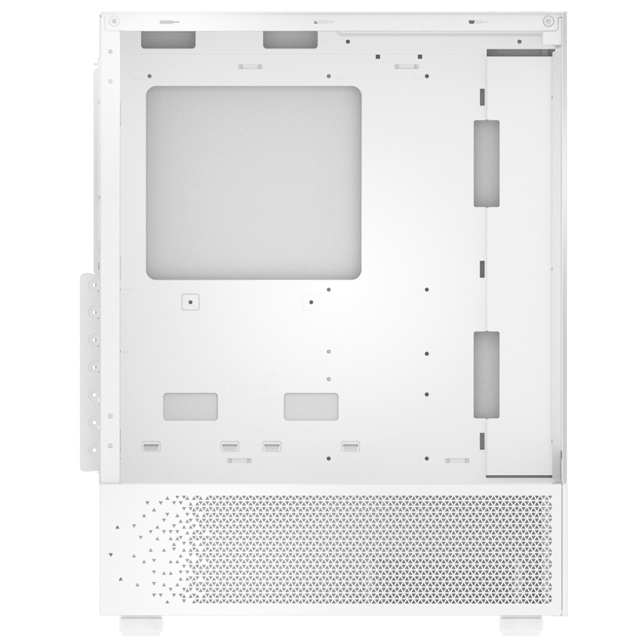 كيس كمبيوتر XPG INVADER X MINI Mid Tower ATX - أبيض