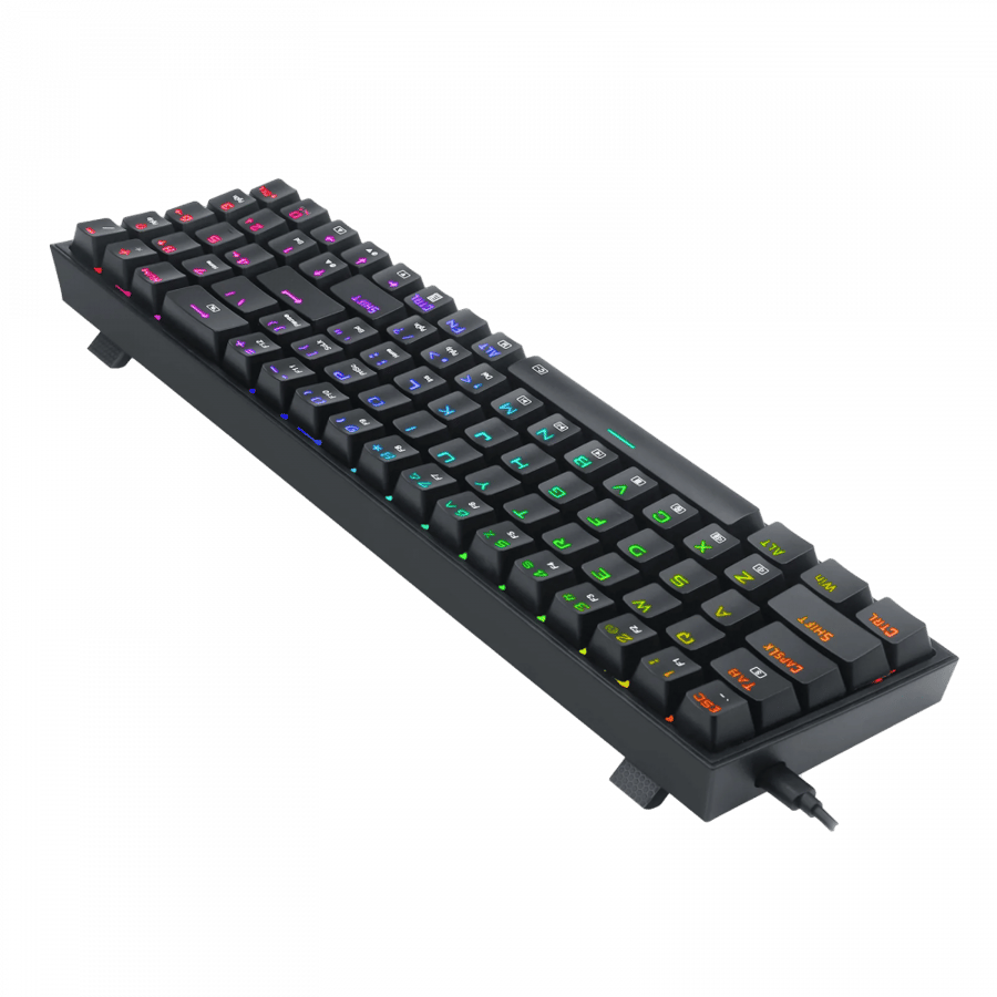 ريد دراجون K628 Pollux 75%  كيبورد قيمنق سلكي RGB