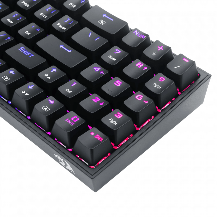 ريد دراجون K628 Pollux 75%  كيبورد قيمنق سلكي RGB