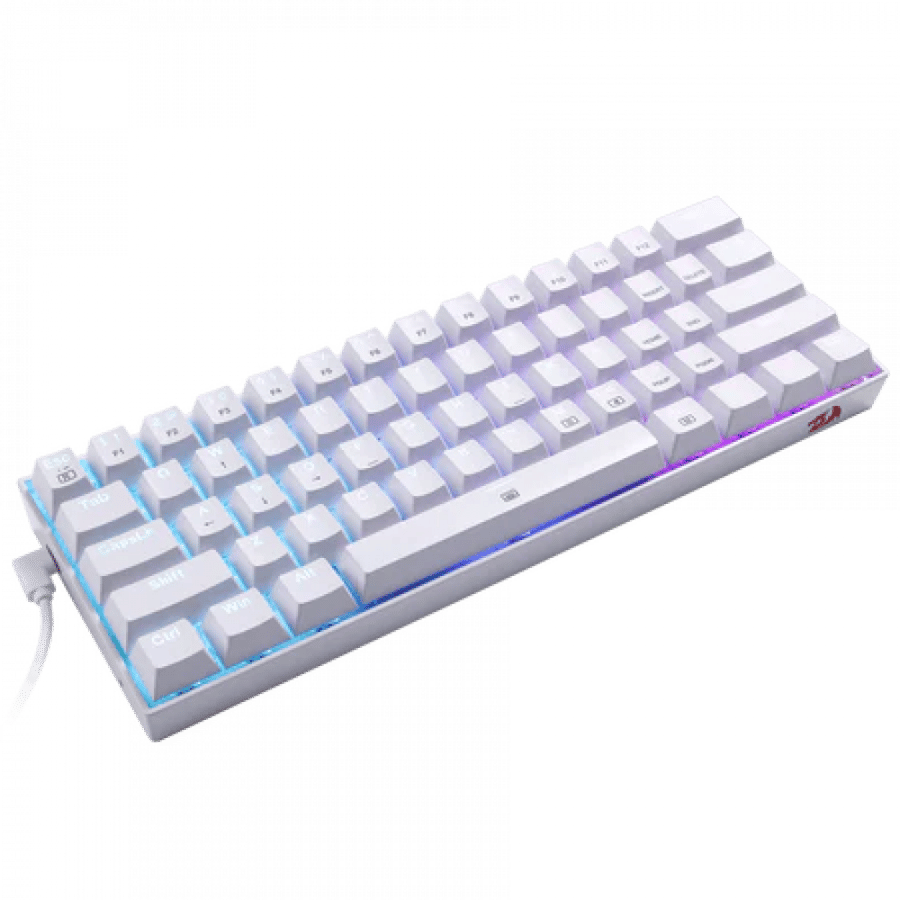 ريد دراجون K630 DragonBorn كيبورد قيمنق ميكانيكي سلكي RGB - أبيض