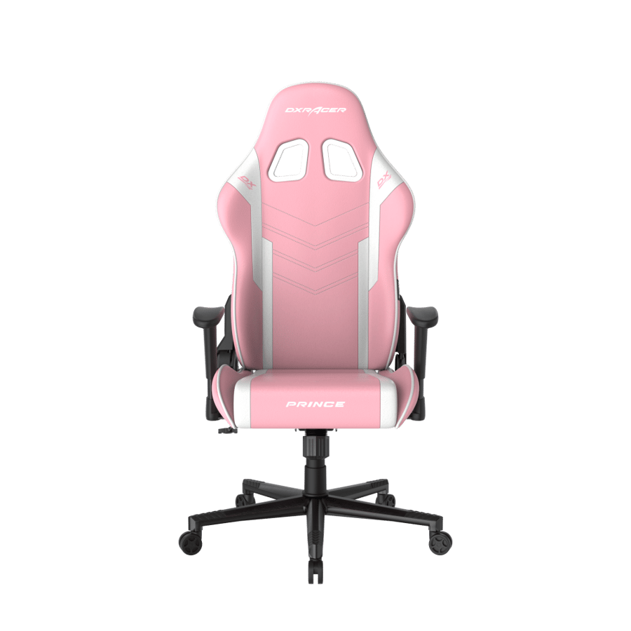 كرسي قيمنق دي إكس ريسر DXRacer Prince P132 - وردي/أبيض
