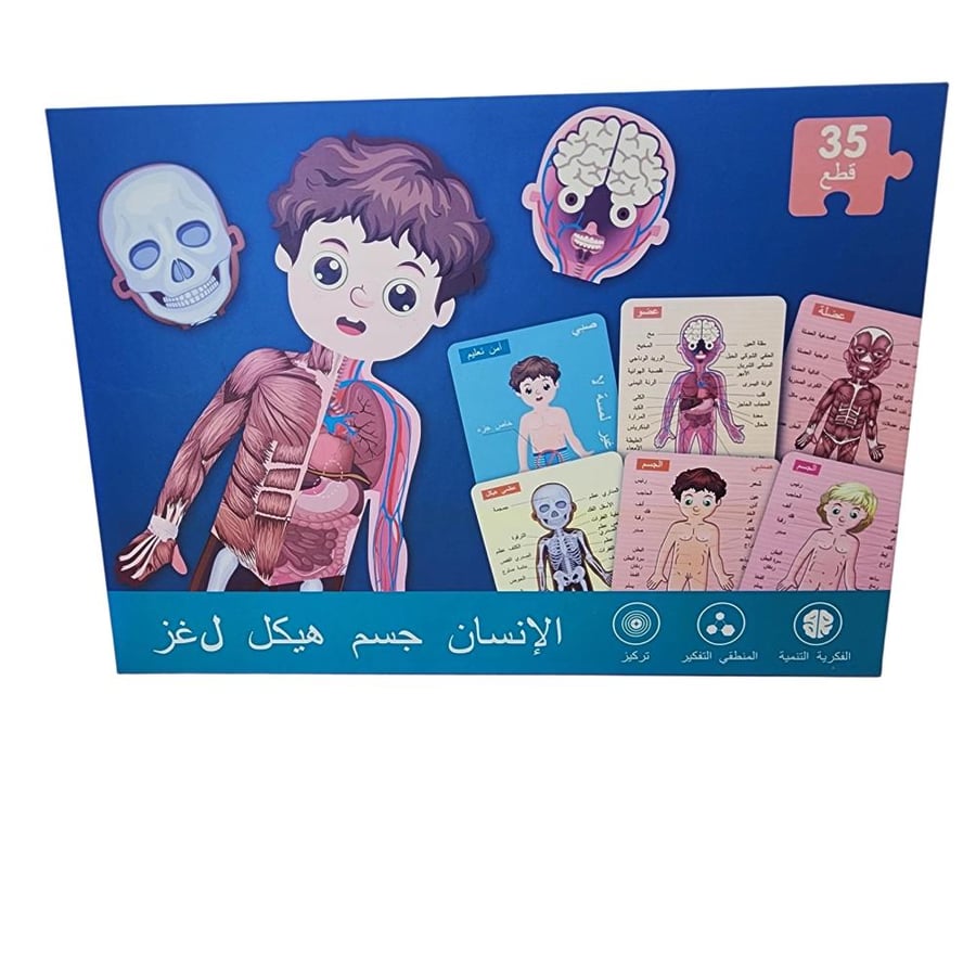 لغز هيكل جسم الانسان