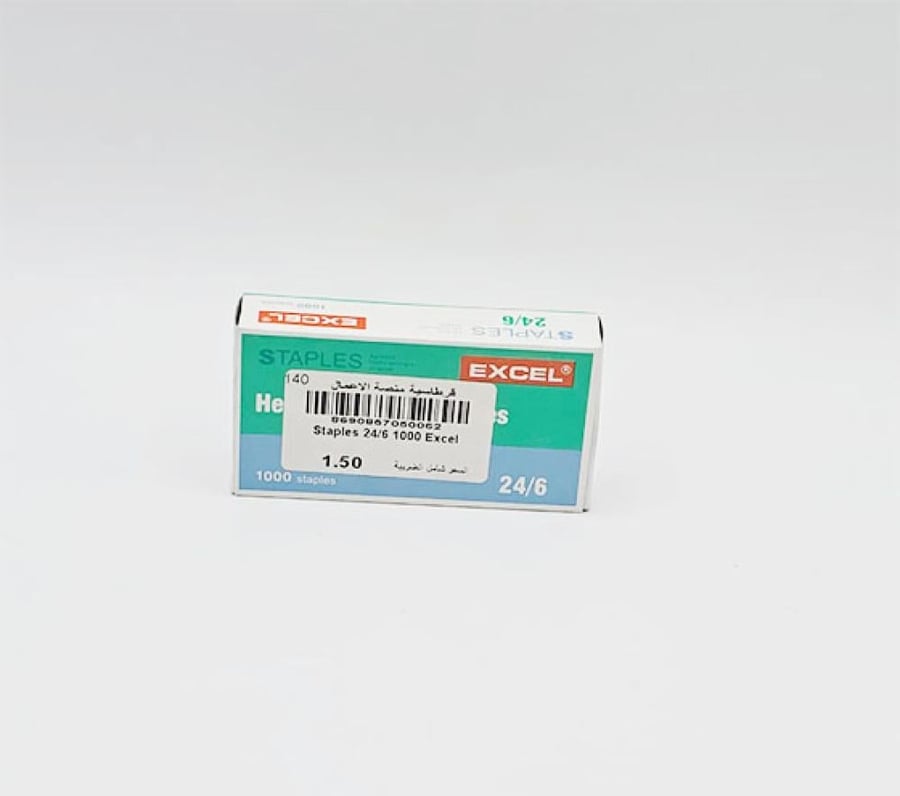Staples 24-6 1000 Excel دبابيس دباسة