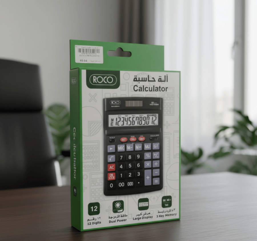 حسابة روكو RQ-CL2239T 16 CALCULATOR ROCO RQ-CL2239T16