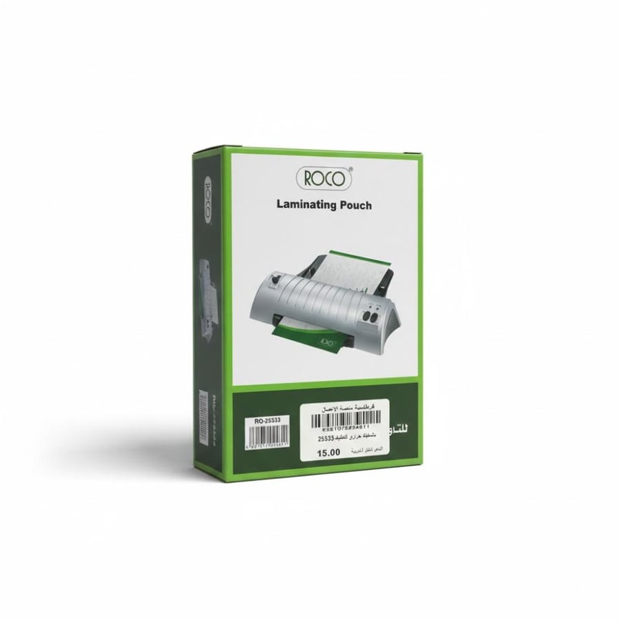 بلاستيك حراري للتغليف25533روكو مقاس 80mm*120mm