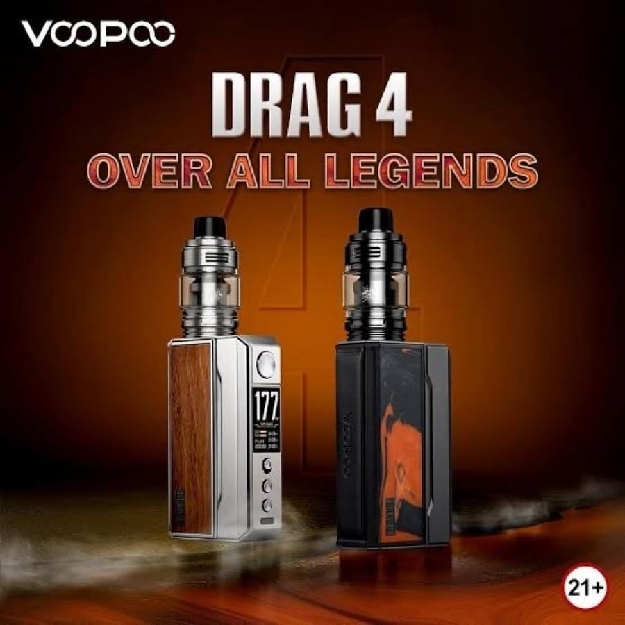 جهاز دراج 4 مع تانك | VOOPOO DRAG 4 KIT