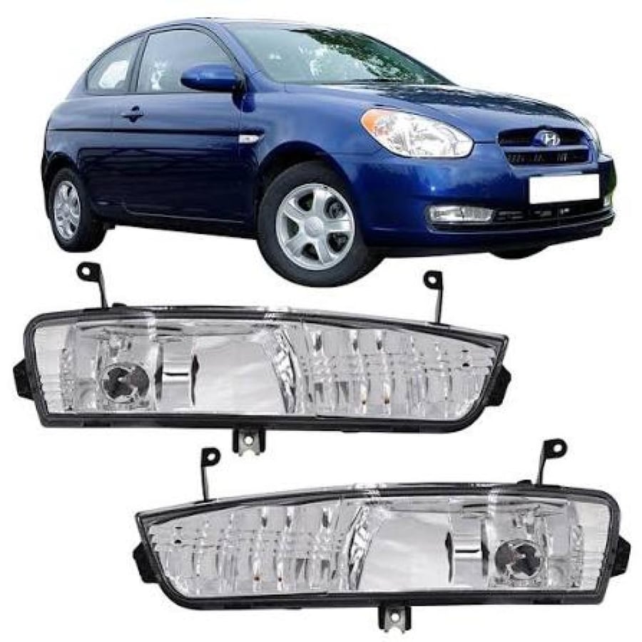 Accent headlights 2006-2010