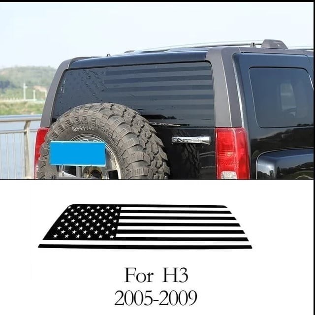 استكر تظليل  بشعار   همر H3   2006-2009
