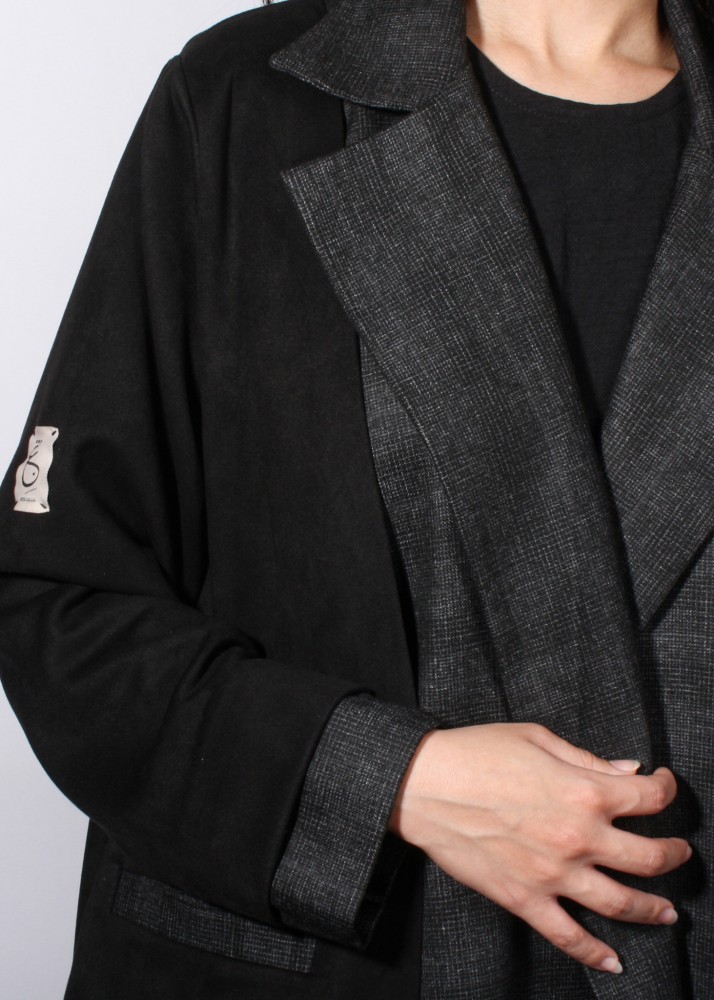 Wavy broadcloth abaya - multi-colored