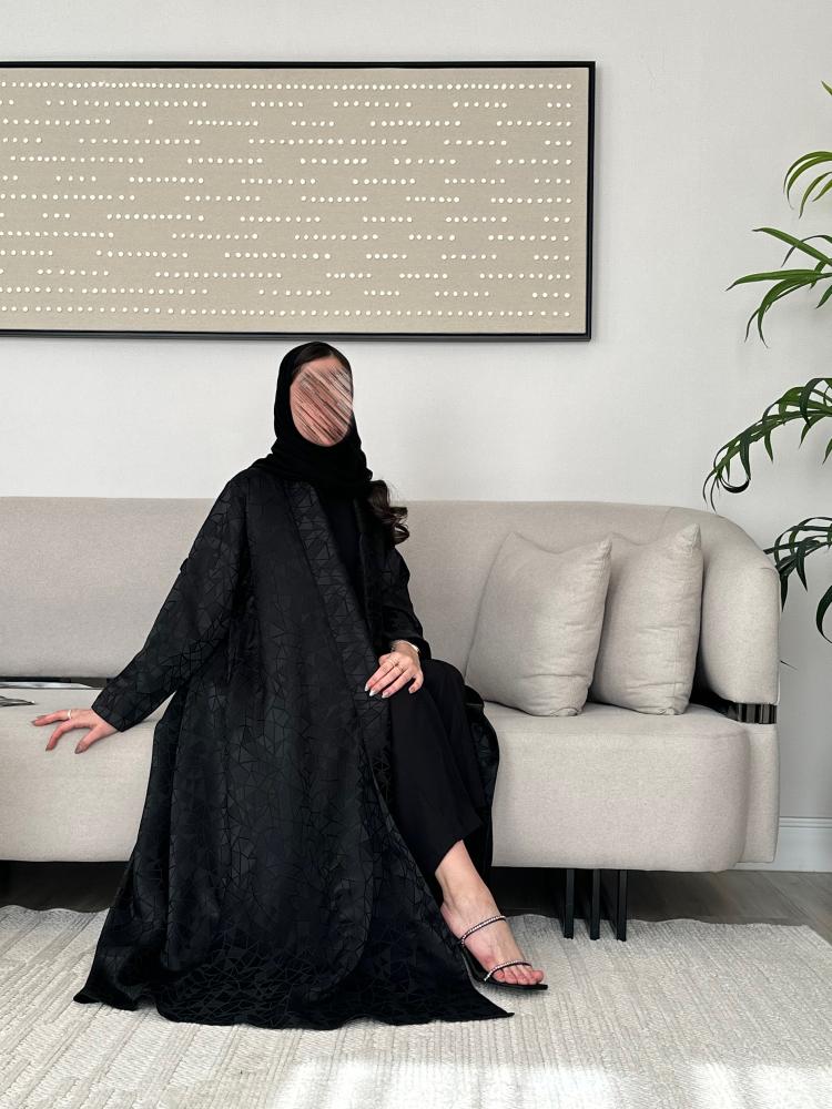 عباية تفته - اسود