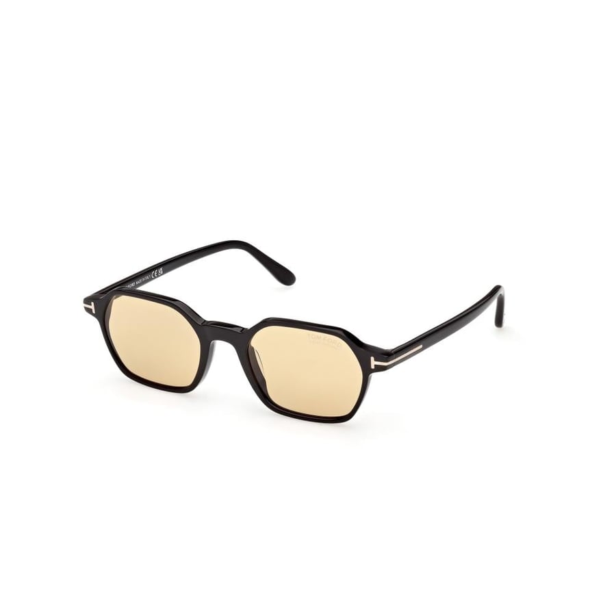 Tom Ford Joey-02 FT1301 01E shiny black photochromic sunglasses.