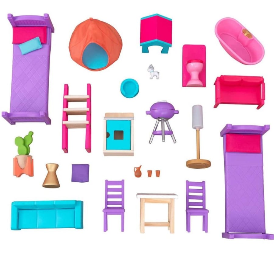 بيت عروسة باربي عملاق من kidkraft