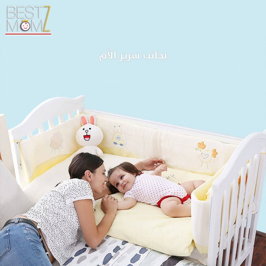 سرير كبير مع درج تخزين