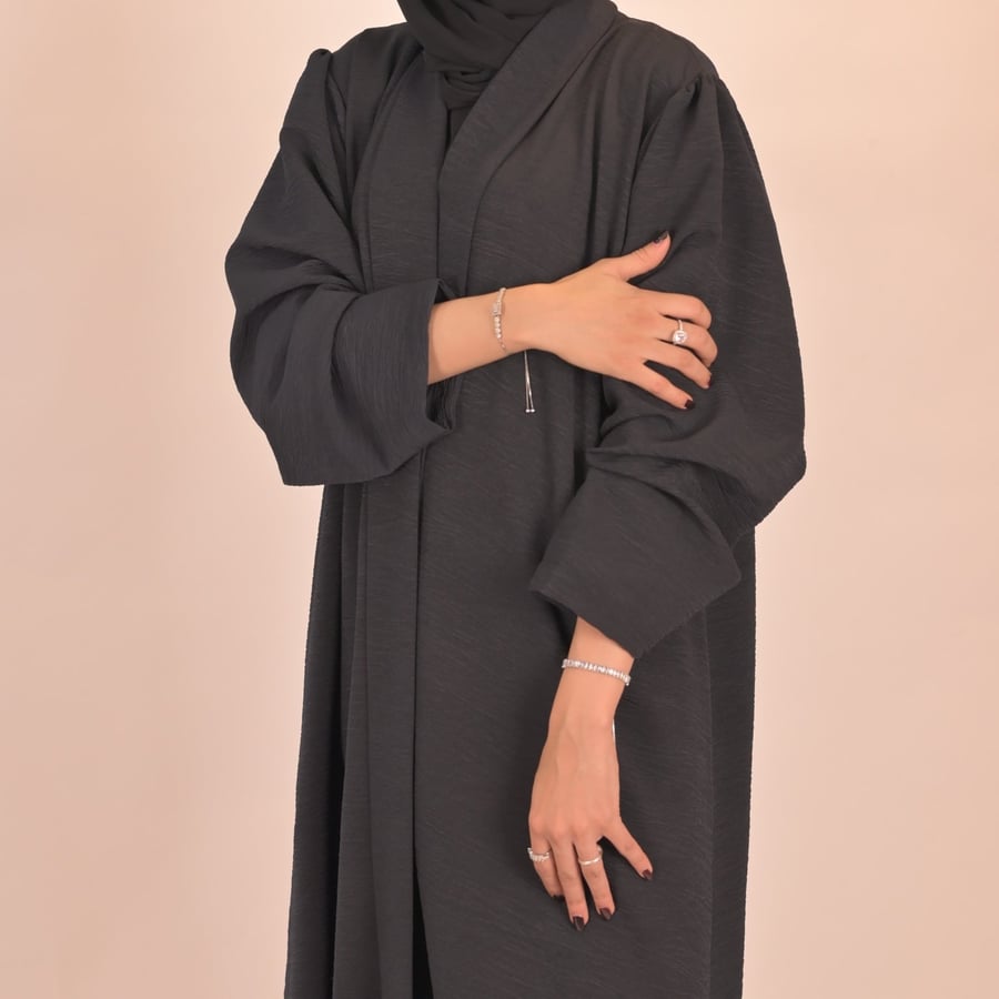 عبايه لف قماش زوم