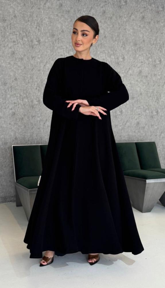 عبايه ساده كلوش 9412