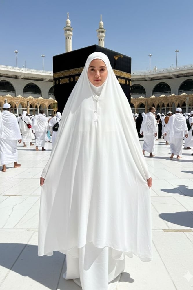 خمار مسكر أبيض الحج والعمره
