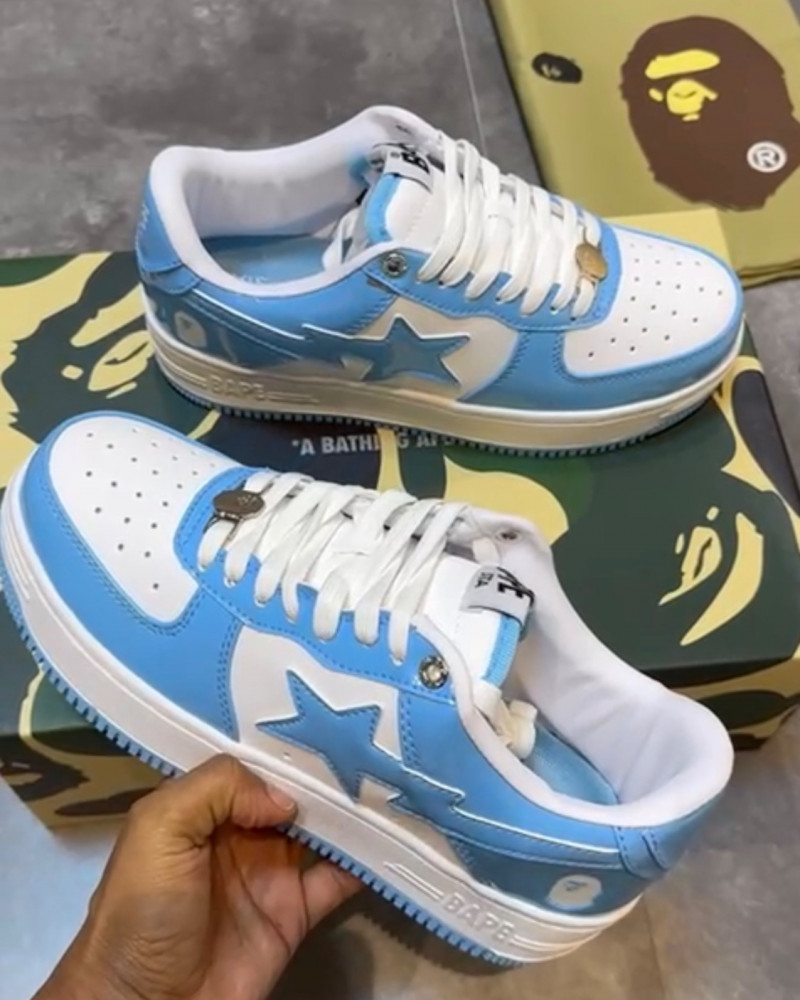 A Bathing Ape Bape Sta Low Blue