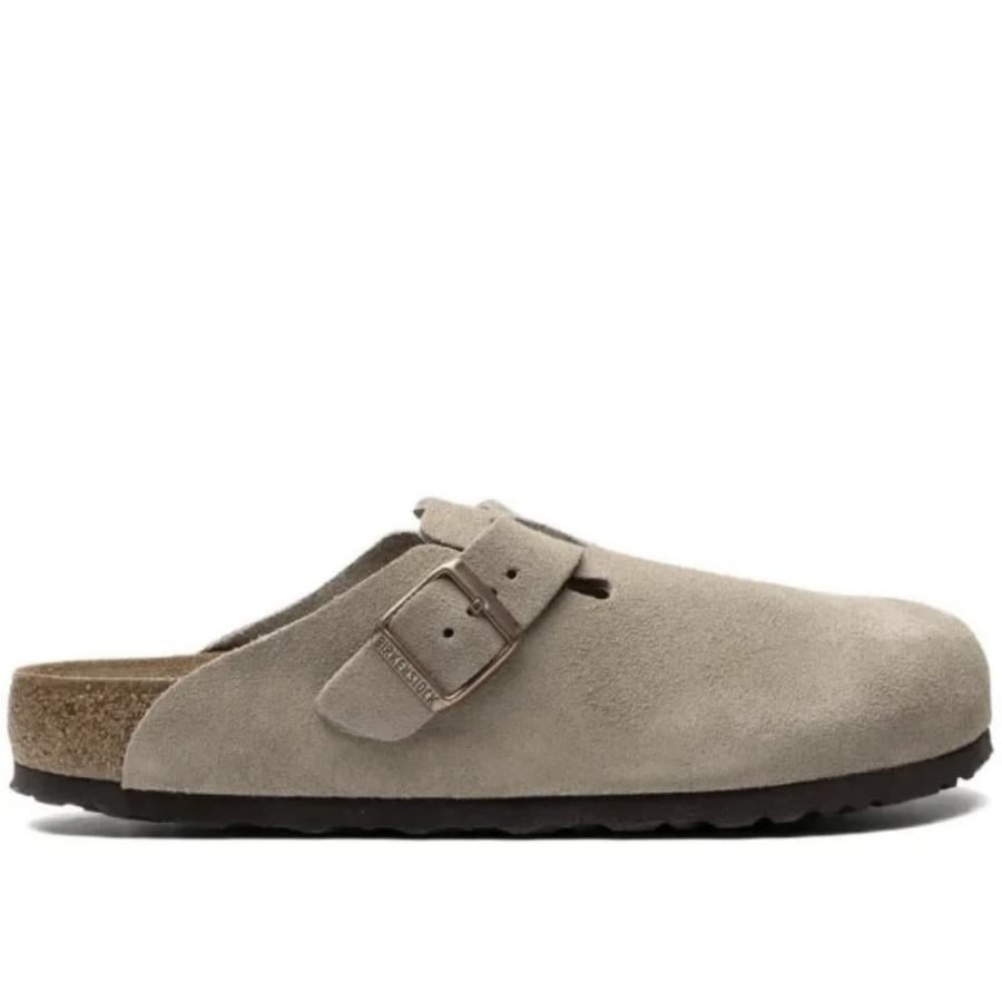 Birkenstock Boston suede clogs