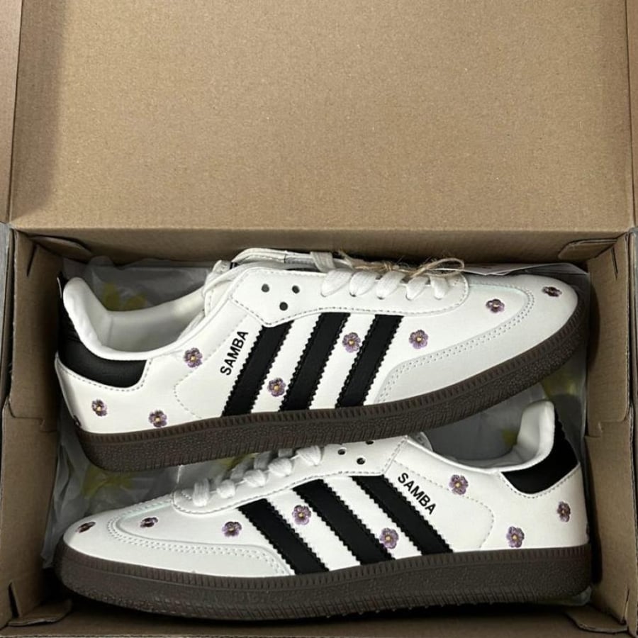 adidas Samba OG 'Light Purple Floral'