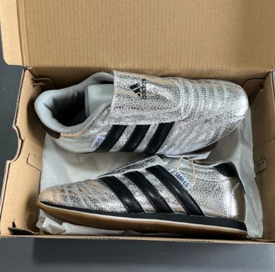 Adidas Wmns Taekwondo 'Silver Metallic Black'