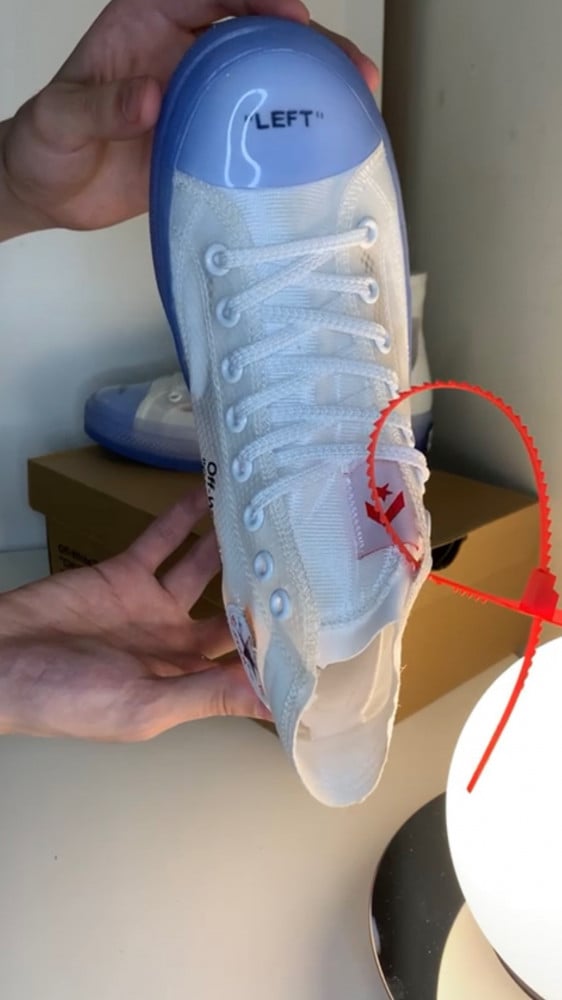 Converse x Off-White Chuck 70 high-top sneakers