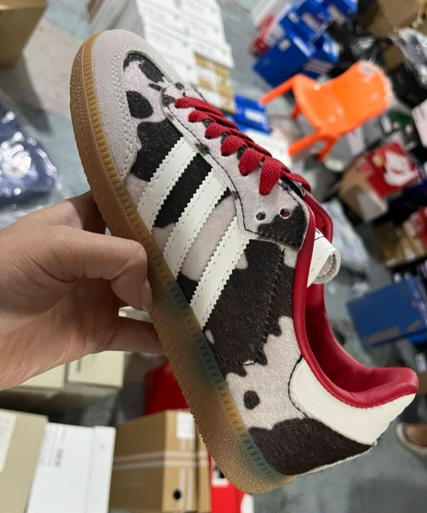 ADIDAS SAMBA OG 'COW PRINT' SNEAKER