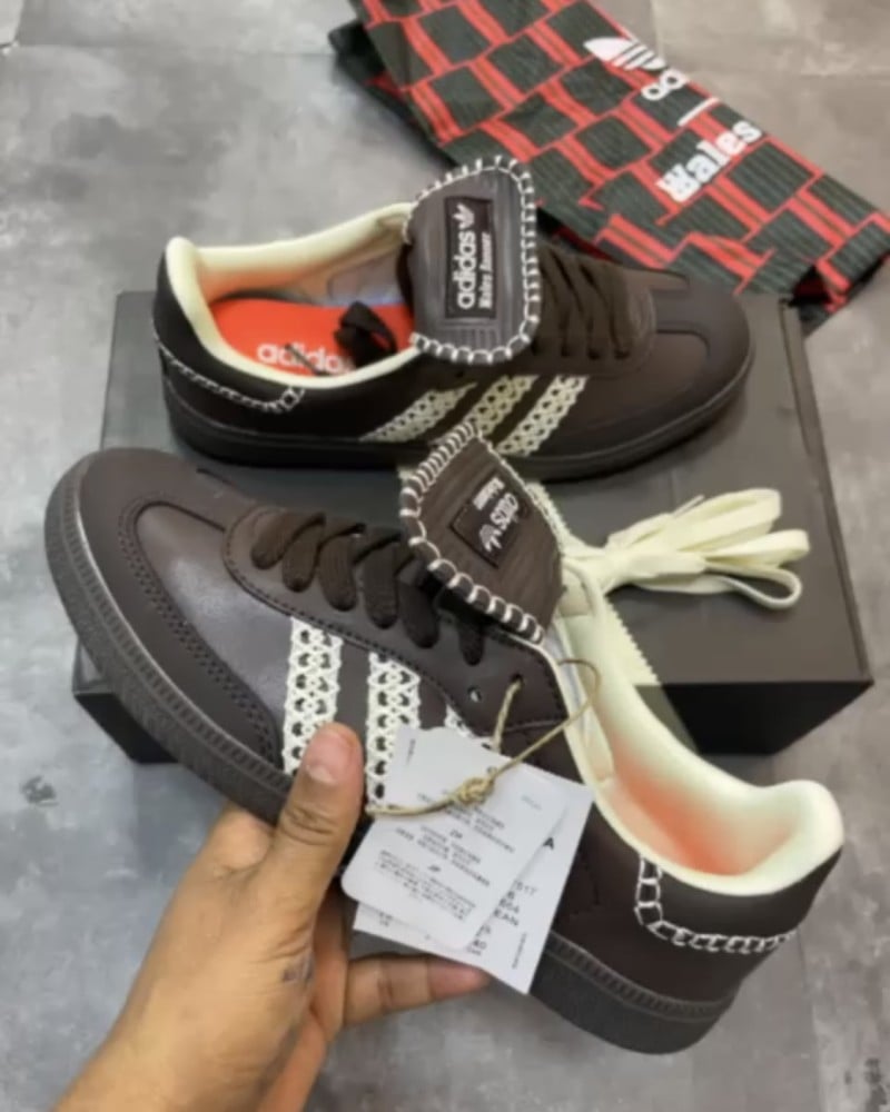 adidas Wales Bonner × Samba 'Black'