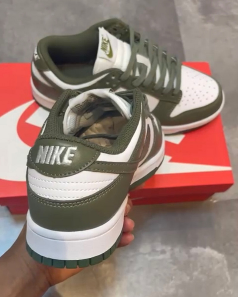 Nike Dunk Low "Medium Olive" sneakers