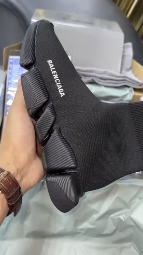 Balenciaga Speed 2.0 Lt Sock Sneakers black