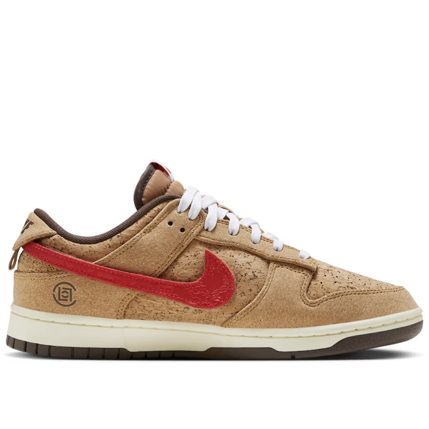 CLOT × Nike Dunk Low SP CN GEL"Cork"