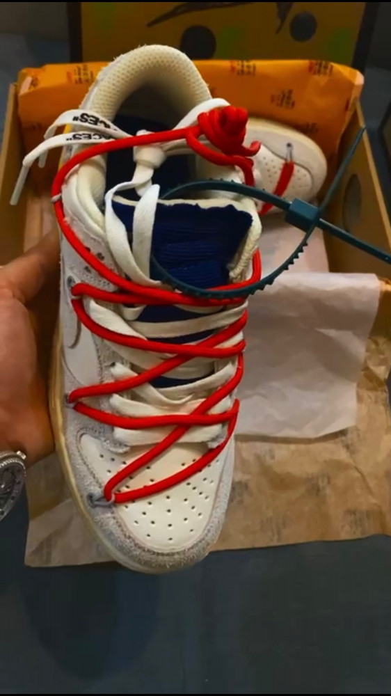 Off-White x Dunk Low 'Lot 13 of 50'