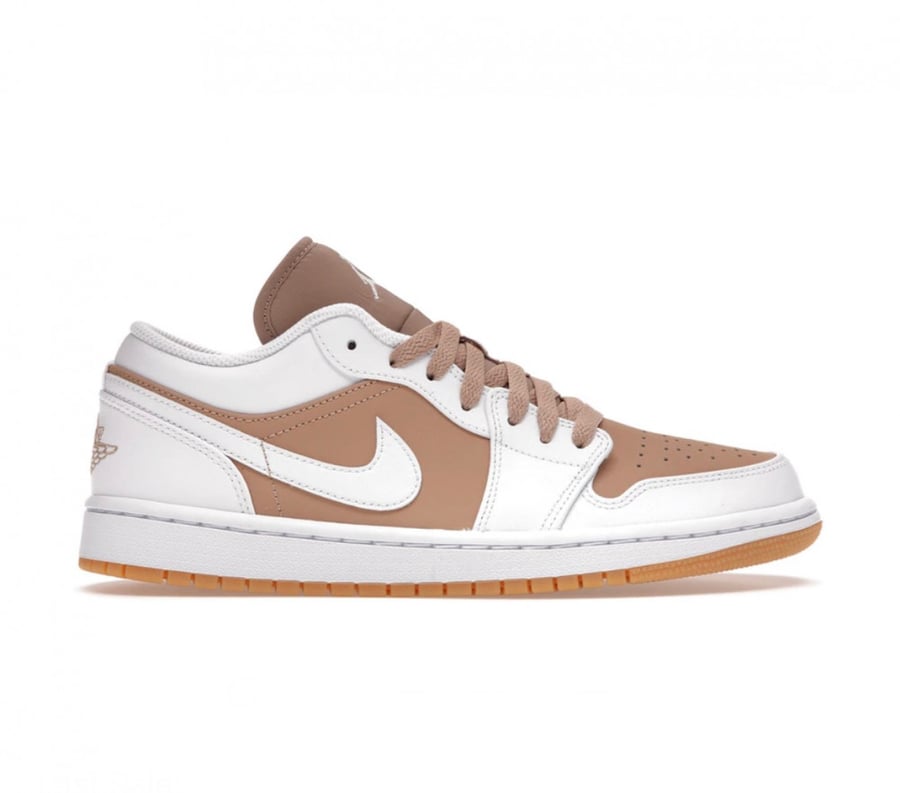 Jordan 1 Low Hemp White