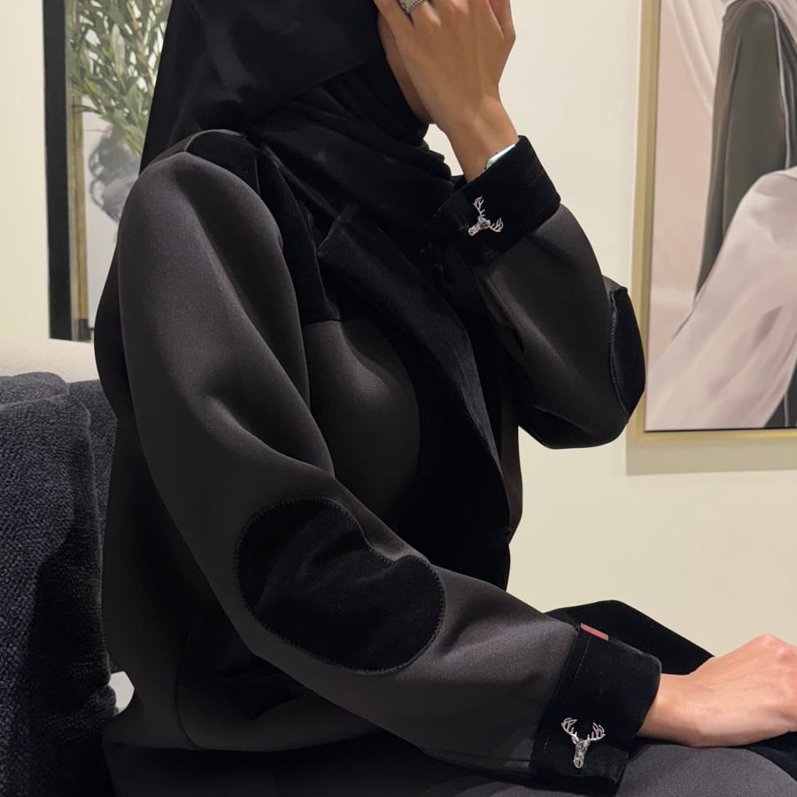 عباية قصة بليزر شتوي