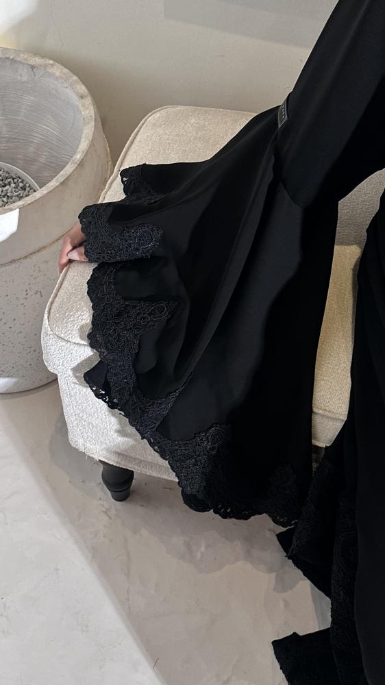 عباية بايزر قصة كلوش   مع اكمام كلوش