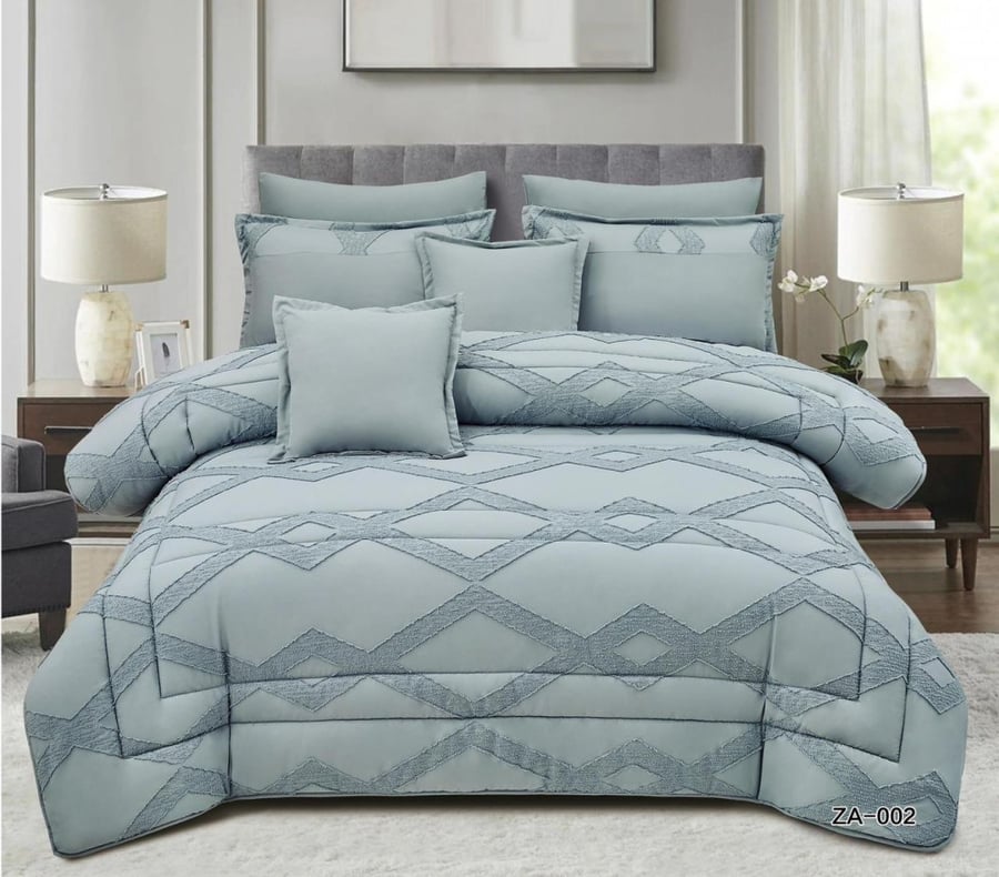 مفرش صيفي مزدوج-8قطع