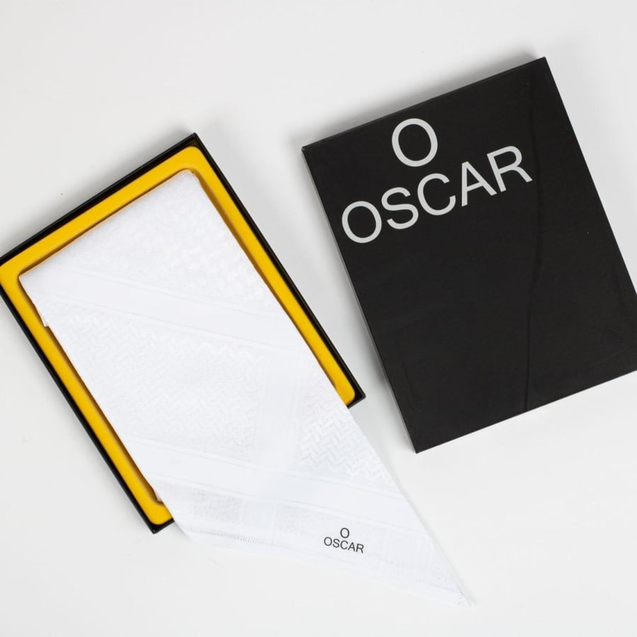 شماغ OSCAR الابيض OS-W0