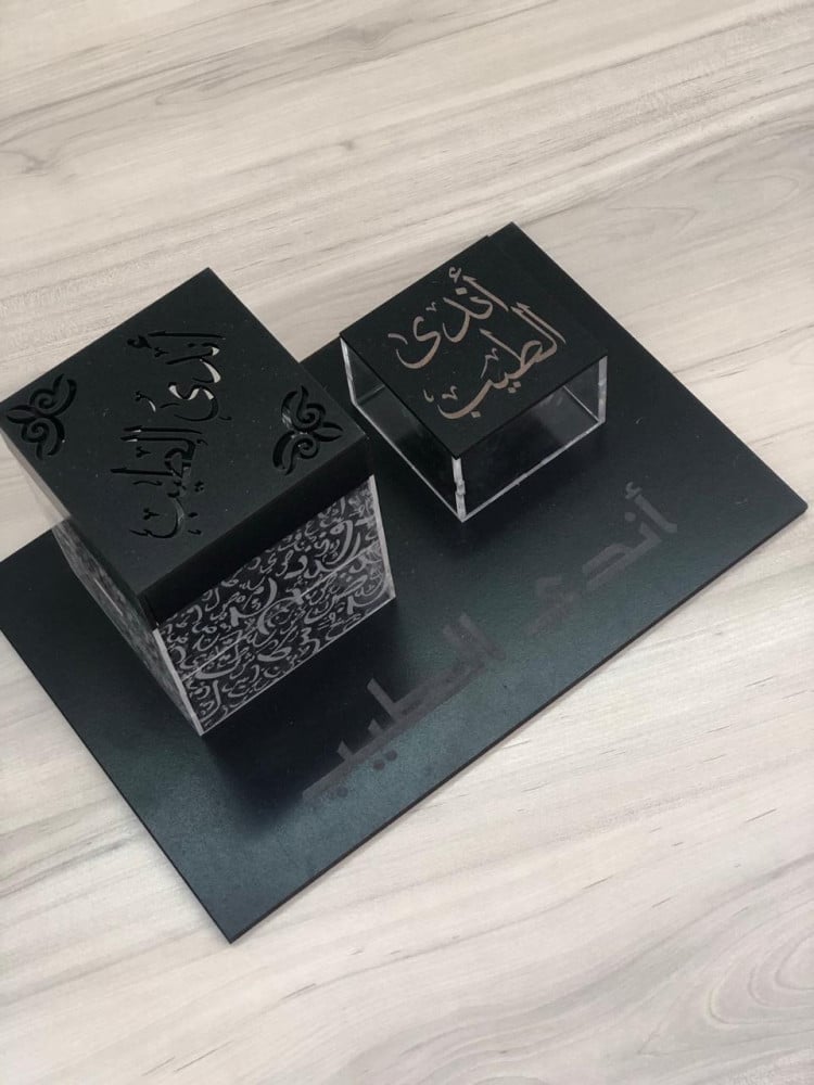 مبخره أكريليك حفر ليزر