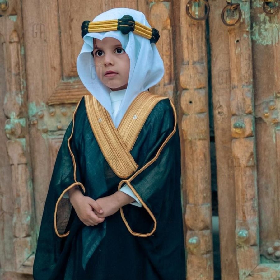 ملابس اليوم الوطني للاطفال