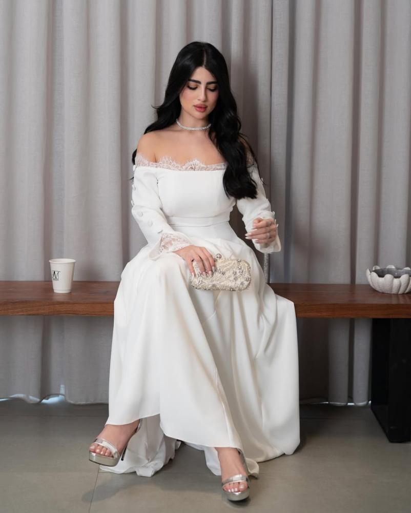 White royal French dress